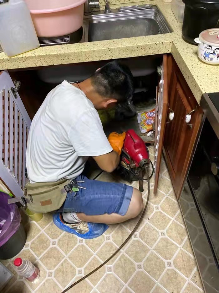 李沧通下水道